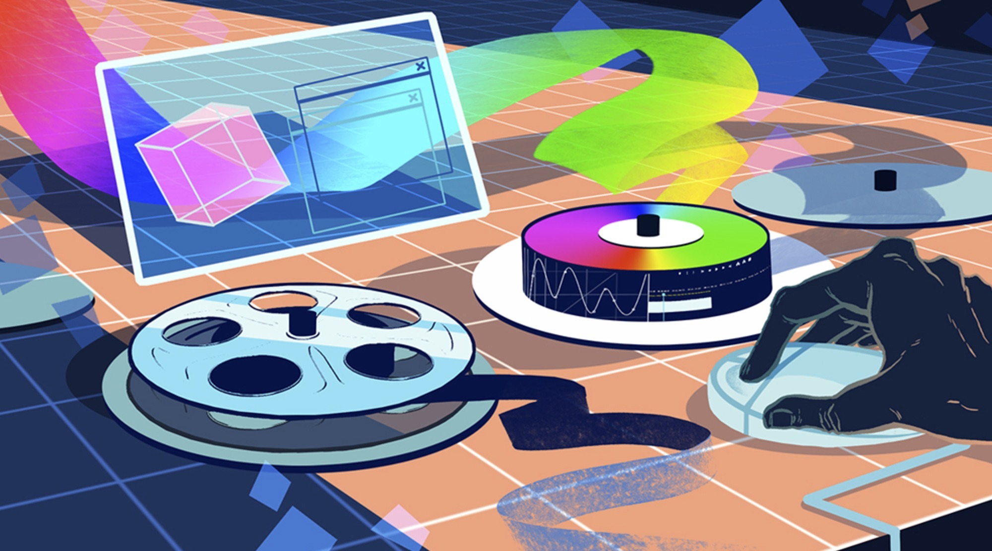What is nle or non linear editing in video editing admec multimedia