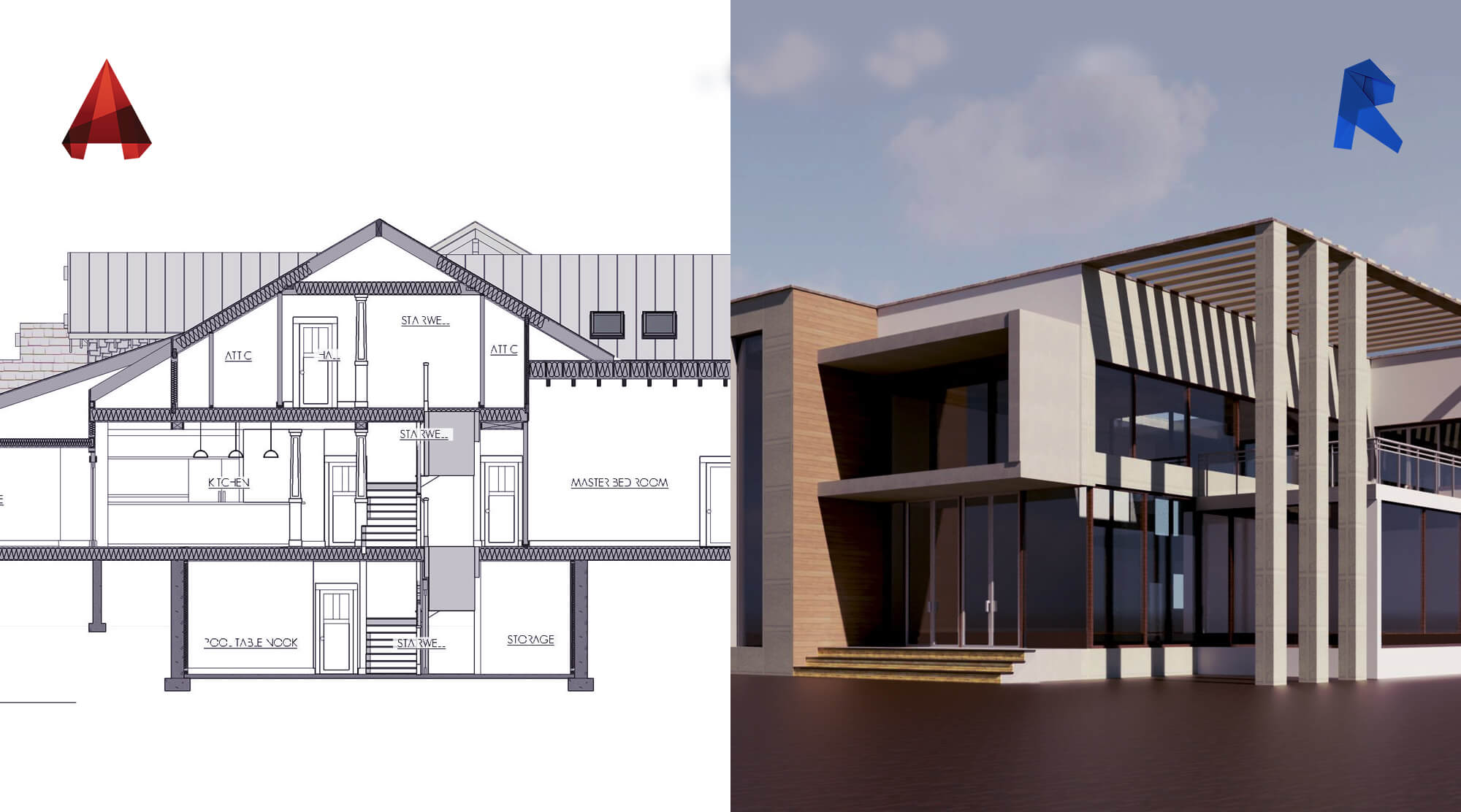 What Are The Differences Between Autocad And Revit Admec What Are The Differences Between Autocad And Revit Admec
