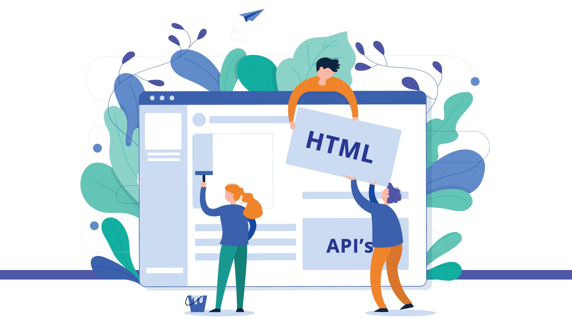 write about html apis
