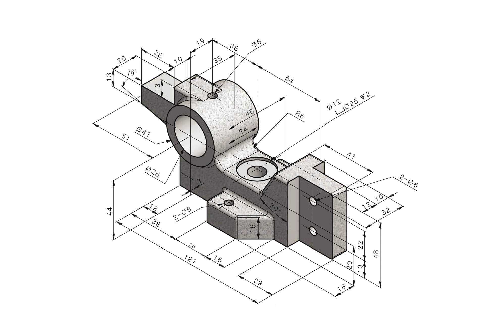 mechanical drawings in autocad